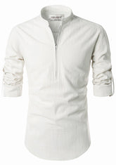 Mens Casual ZIP Style Full Sleeve Kurta